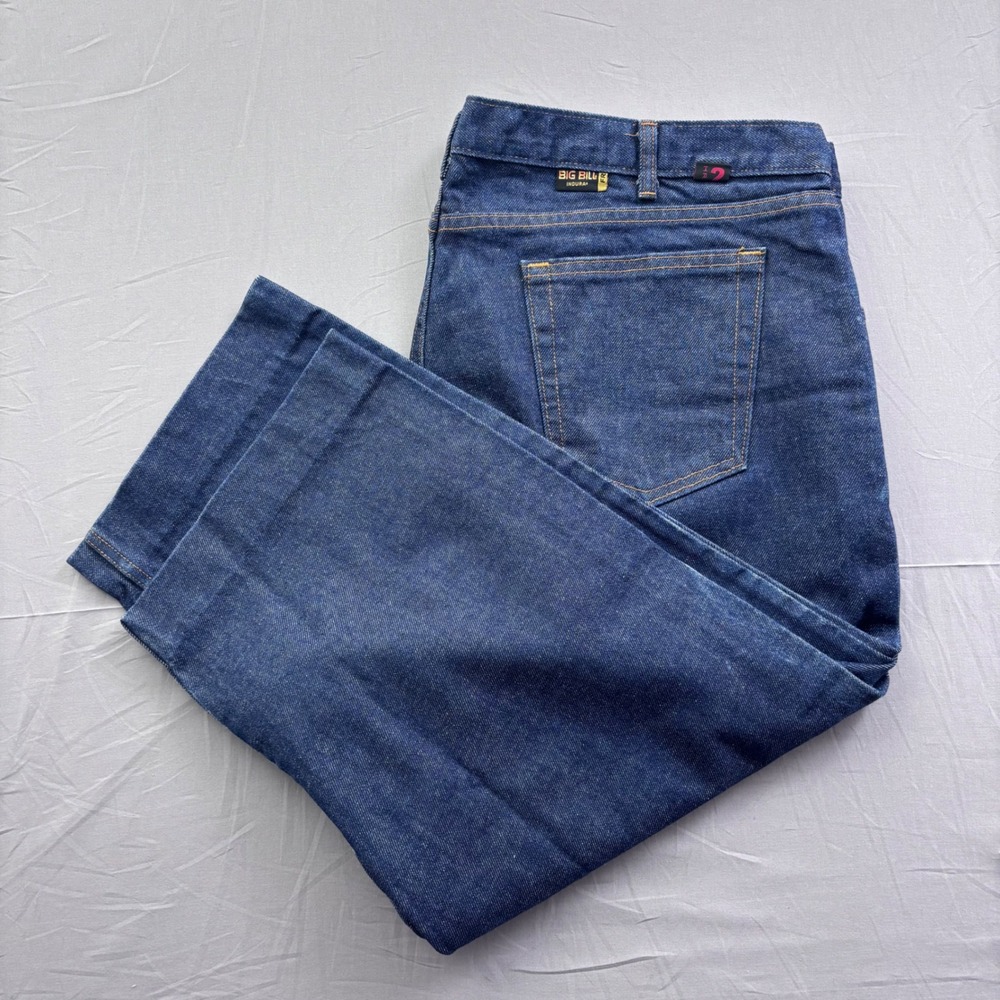 Big Bill Flame Resistant FR Workwear 44x30 Indura Denim Blue Made in Canada‎